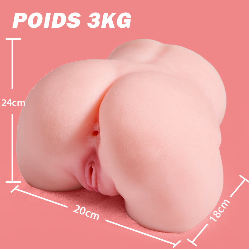 HERA - Poupée sexuelle avec vibration & fonction d’aspiration – Expérience d’oral réaliste, 6 modes de vibration et 3 modes d’aspiration, matériau TPE