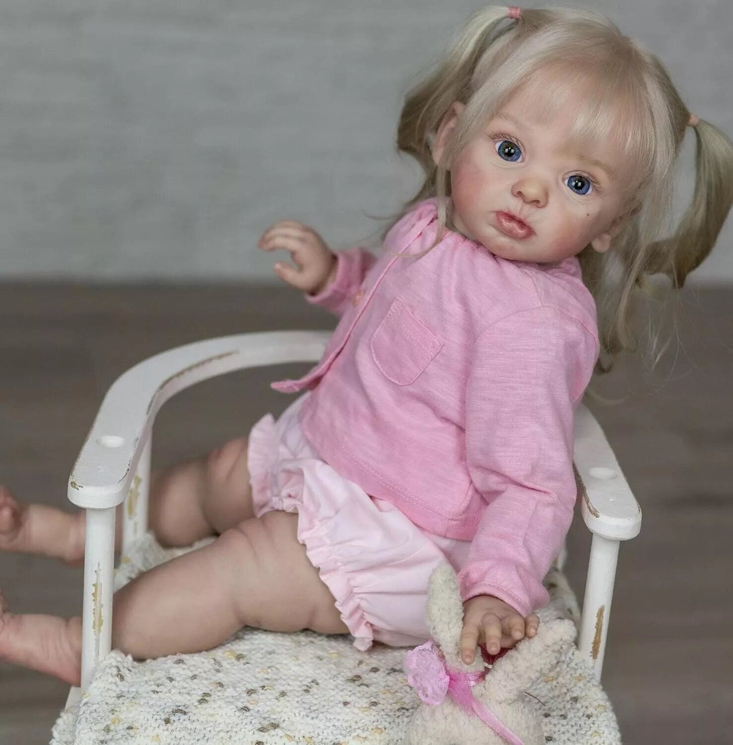 Bébé Réaliste Fille trisomique - Isabeau