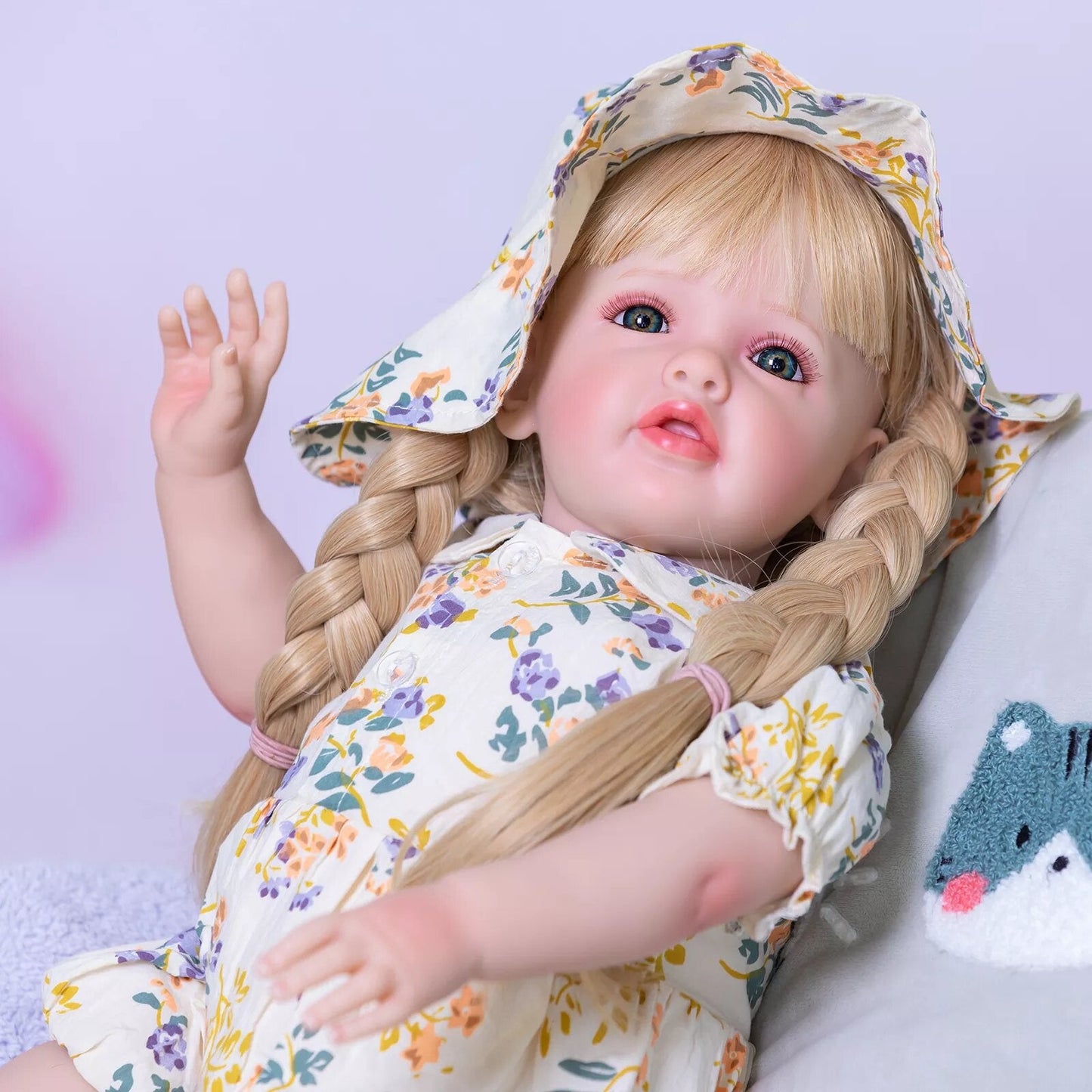Bébé Reborn Fille Grande Taille - Giuseppa
