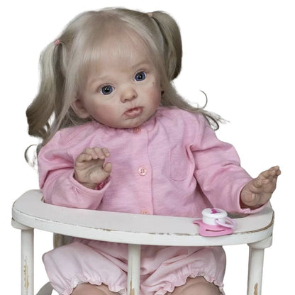 Bébé Réaliste Fille trisomique - Isabeau