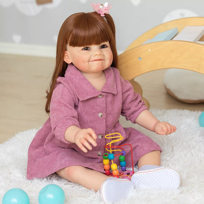 Bébé Reborn Fille Grande Taille - Mareva
