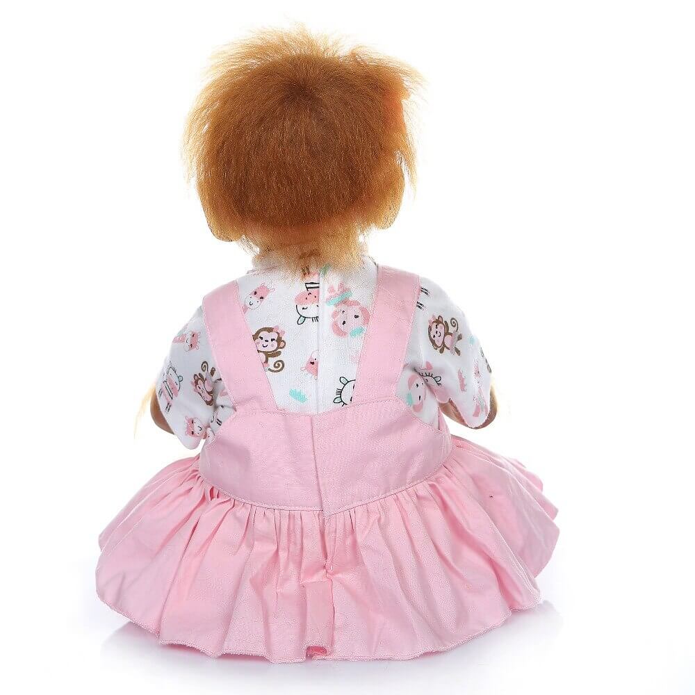 Bébé singe reborn fille - Nalia