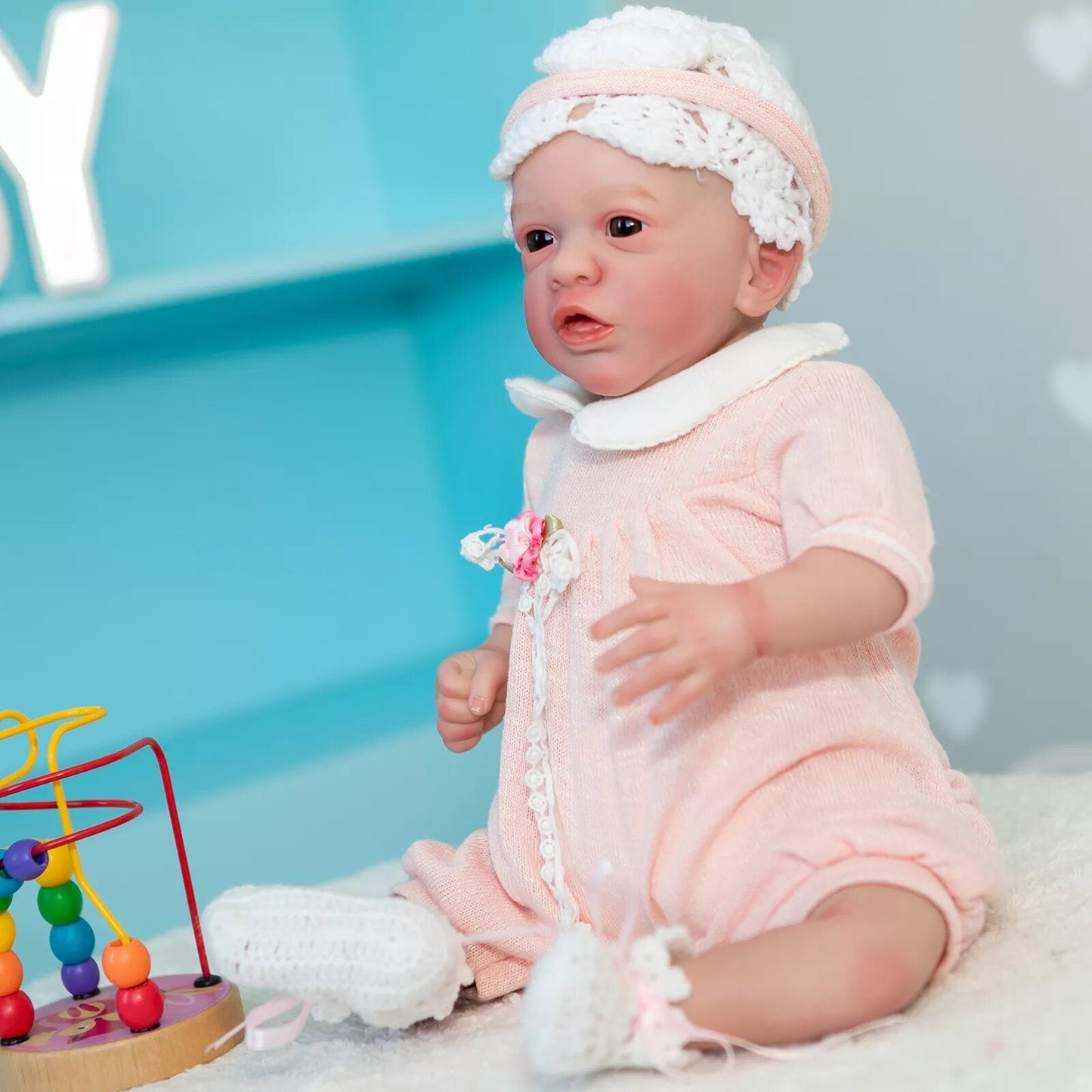 Bébé Reborn Fille - Blue