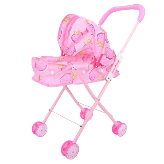 Poussette pour Bébé Reborn Rose Kawai